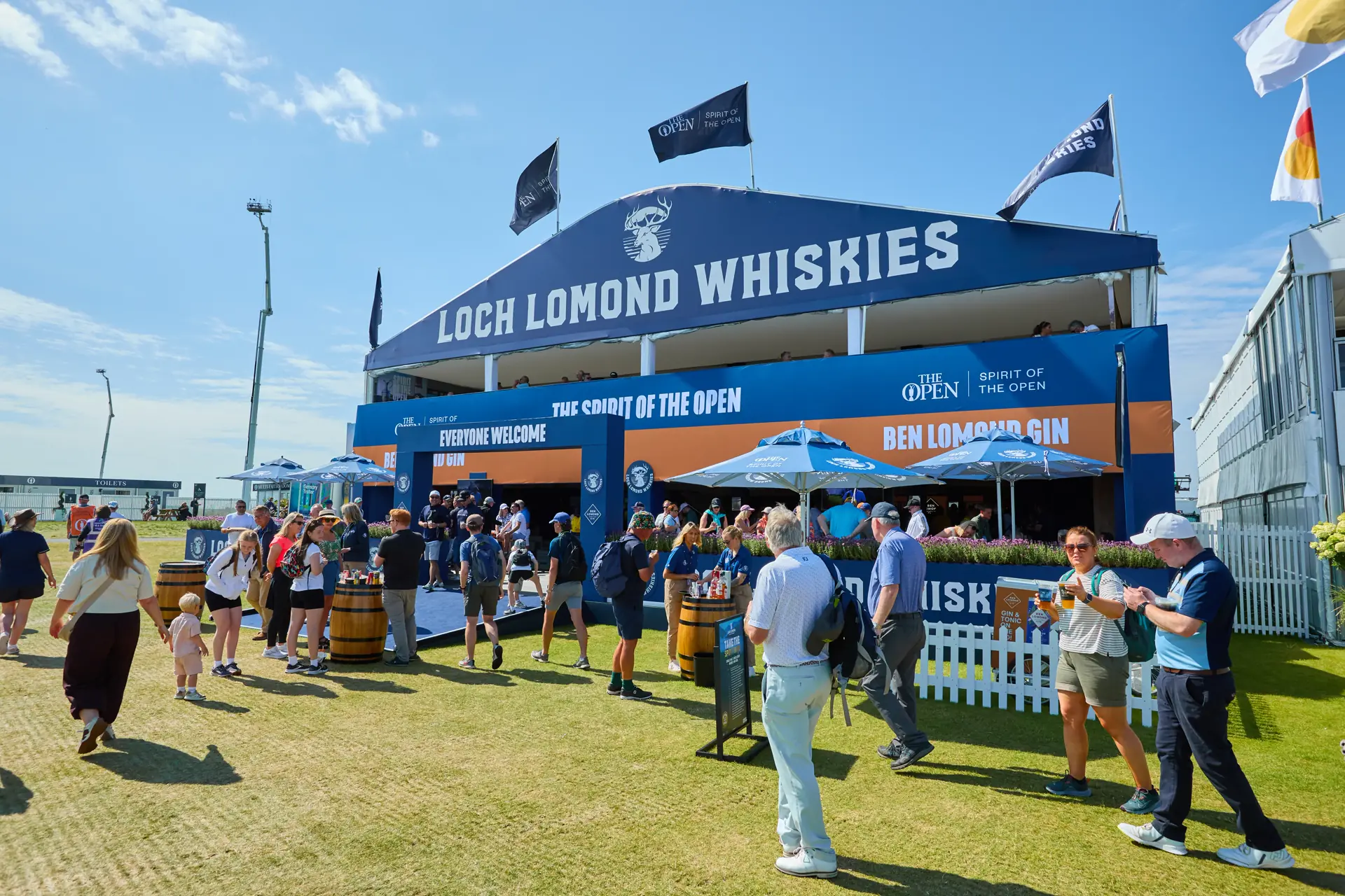 Loch Lomond Whiskies at The Open